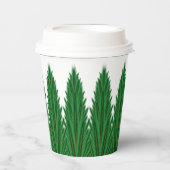 Gespiegelde Pines Papieren bekers (Voorkant)