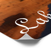 Gespiegelde reflecties poster (Hoek)