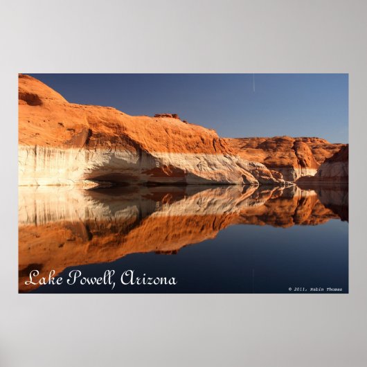 Gespiegelde reflecties poster (Voorkant)