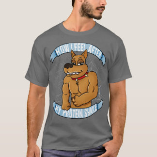 gespierde hond t-shirt