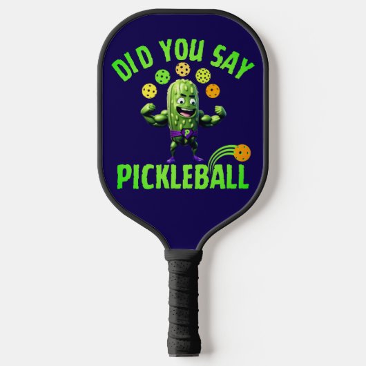 Gespierde Pickleball Hero Paddle (Voorkant)