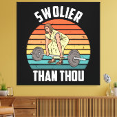 Gespierder Dan Jij Canvas Afdruk (Insitu (Woonkamer))