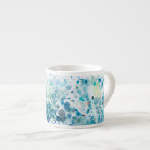 Gespikkeld Zee I Espresso Kop (Voorkant rechts)