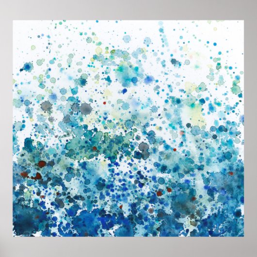 Gespikkeld Zee I Poster (Voorkant)