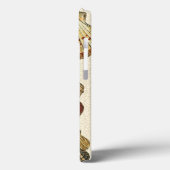 Gespikkelde Antiek schalen Case-Mate iPhone Case (Achterkant / Links)