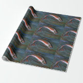 Gespikkelde Brook-forel Cadeaupapier (Uitgerold)