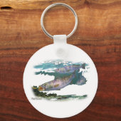 Gespikkelde forelvoer sleutelhanger (Voorkant)