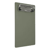 Gespikkelde Moss Green Mini Klembord – (Schuin)
