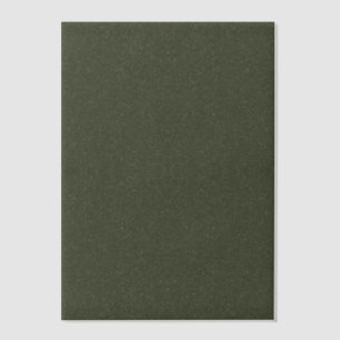 Gespikkelde Moss Green Vellum Overlay – Uitnodigingen
