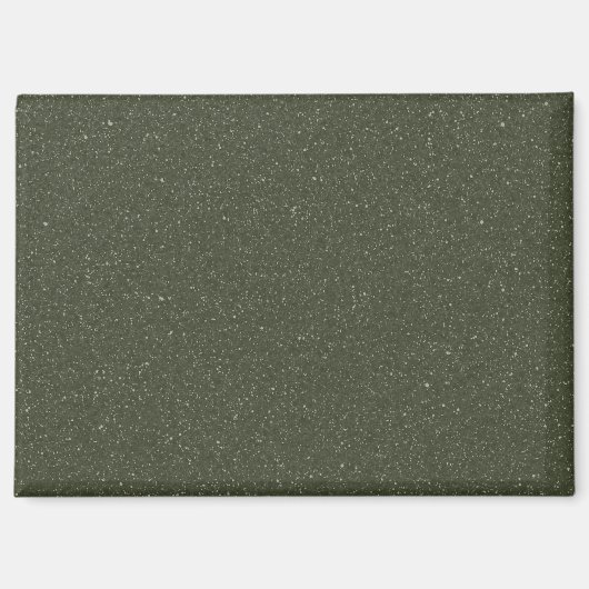 Gespikkelde Moss Groene Koelkastmagneet (Custom) Magneet (Voorkant)