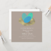 Gespikkelde paaseieren goudnestbranders kaart (Voorkant / Achterkant in situ)