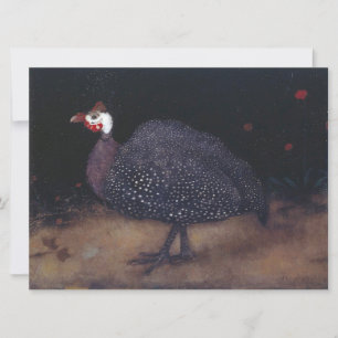 Gespikkelde parelvogel (door Jan Mankes) Kaart