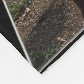 Gespikkelde Rooster Popout Art, Lge Fleece Blanket (Hoek)