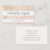 Gespikkelde textuur visitekaartje (Voorkant / Achterkant)