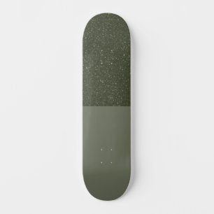 Gespikkelde Top Moss Groene Skateboard Deck (Custo