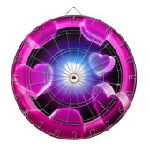 Gespiriteerde warme gloed dartbord (Voorkant)
