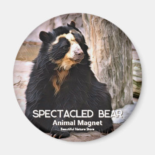 Gespitst Beer Magneet