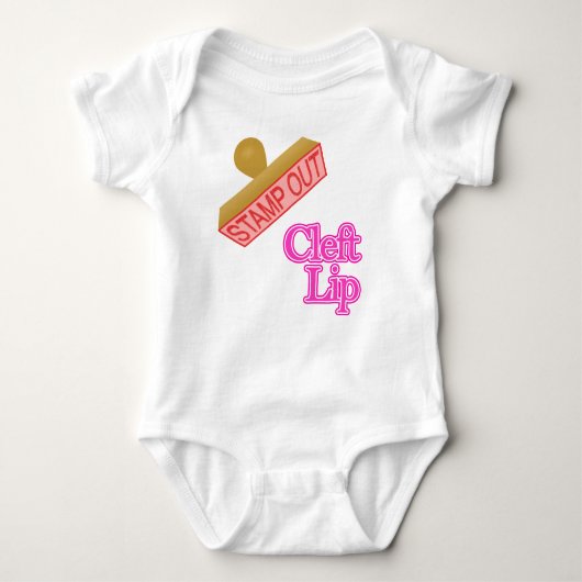 gespleten lip romper (Voorkant)