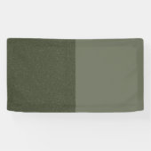 Gespleten mos groene gestructureerde aangepaste ba spandoek (Horizontaal)