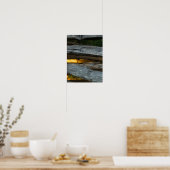 Gespleten Rail Abstract Poster (Keuken)