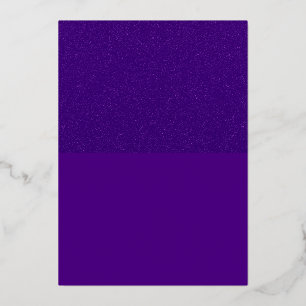 Gespleten-Textuur Paarse Folie Uitnodiging – Aanpa