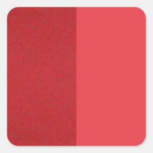Gespleten Tomaat Rood Matte Sticker – Aangepast Ui