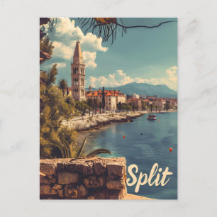 Gesplitst briefkaart