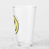 Gesplitst glimlachend gezicht glas (Links)