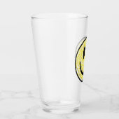 Gesplitst glimlachend gezicht glas (Rechts)