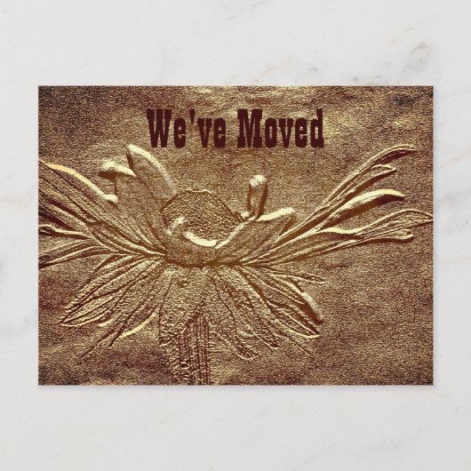 Gesplitst Nieuw Adres Bewegend Briefkaart (Voorkant)