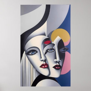 Gesplitste beslissing - Ken Gage Surreal Poster