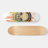 Gesplitste schedel skateboard (Horizontaal)