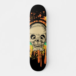 Gesplitste schedel skateboard