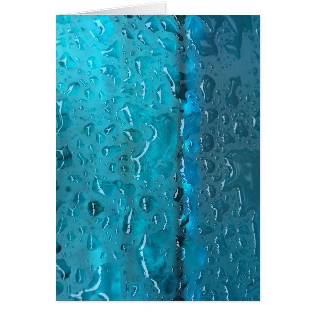 Gespoeld elektrisch blauw (Voorkant)