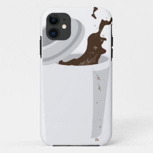 Gespoelde koffie iPhone 5 hoesje