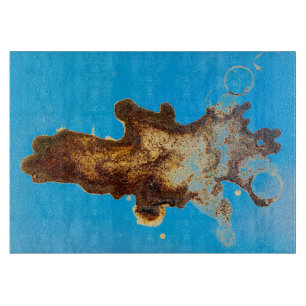 Gespoelde koffie snijplank