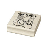 Gesponnen-anormale Cat-tivity Schattige Halloween Rubberstempel (Stempel)