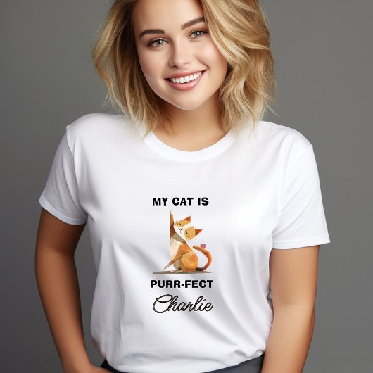 GESPONNEN-FECT CAT HARTNAAM T-SHIRT
