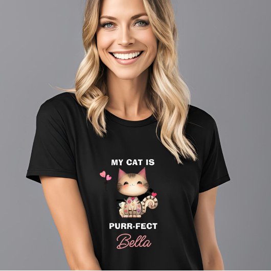 GESPONNEN-FECT CAT HARTNAAM T-SHIRT