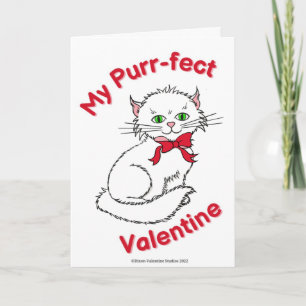 Gesponnen-fecte Valentijnsdag-Kaart Kaart