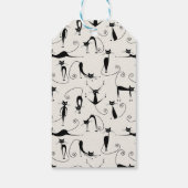  Gesponnen kat Cadeaulabel (Achterkant)