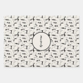 Gesponnen kat Inpakpapier Vel (Voorkant)