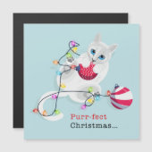 Gesponnen kerstkaart (Voorkant / Achterkant)