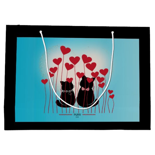 Gesponnen Liefde - Cadeautas - Ballonveld (Achterkant)