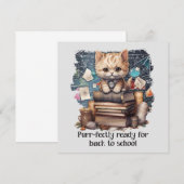 Gesponnen-perfect klaar voor terug naar school (Voorkant / Achterkant)