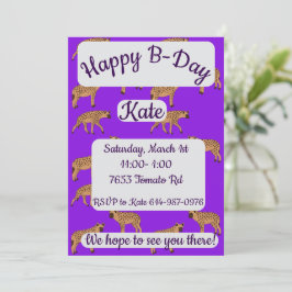 Gespot Hyena's Happy Birthday Kaart