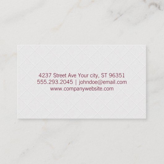 Gesprek achtergrond | Carpentry | Qr-code Visitekaartje (Achterkant)