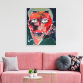 Gesprek Canvas Afdruk (Insitu (Woonkamer))