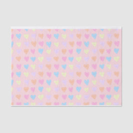 Gesprek harten weefsel papier