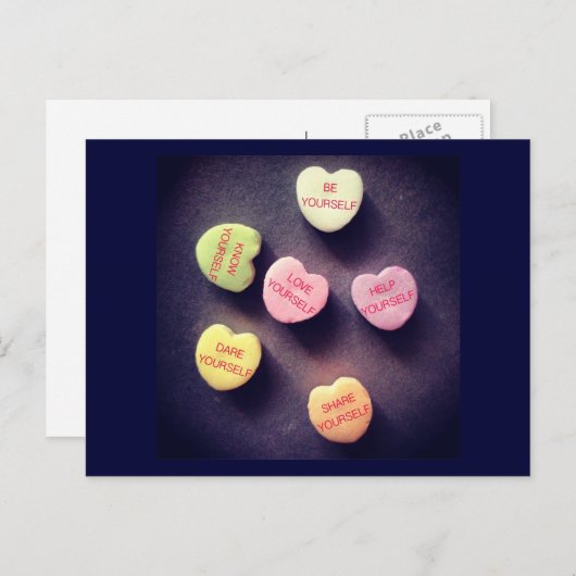 Gesprek met jezelf Briefkaart (Voorkant / Achterkant)